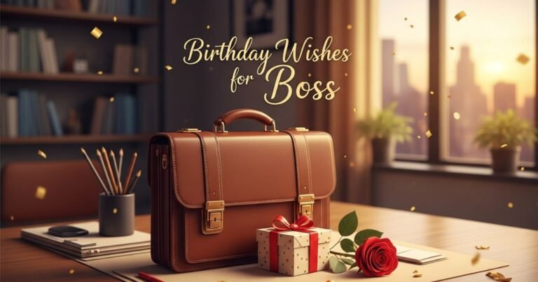 Birthday Wishes for Boss