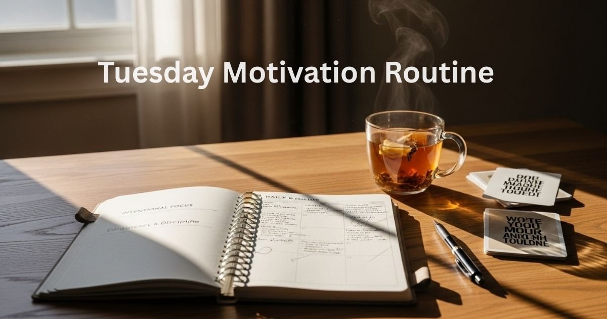 Building a Tuesday Motivation Routine