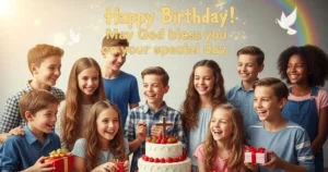 Christian Birthday Wishes for Children & Teenagers