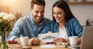 Funny Anniversary Captions, Messages & Wishes