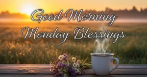 Good Morning Monday Blessings Images & GIFs
