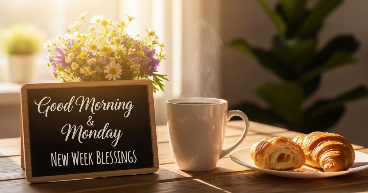 Good Morning & Monday New Week Blessings