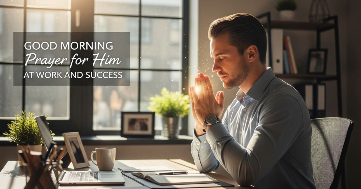 Good Morning Prayer for Him at Work and Success