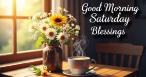 Good Morning Saturday Blessings With Images