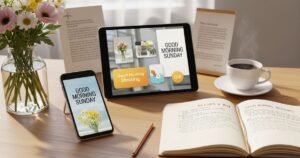 Good Morning Sunday Blessings Images, GIFs & Cards