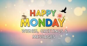 Happy Monday Wishes, Greetings & Messages