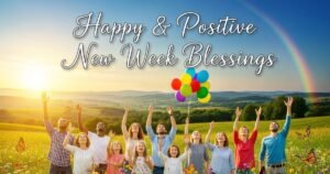 Happy & Positive New Week Blessings