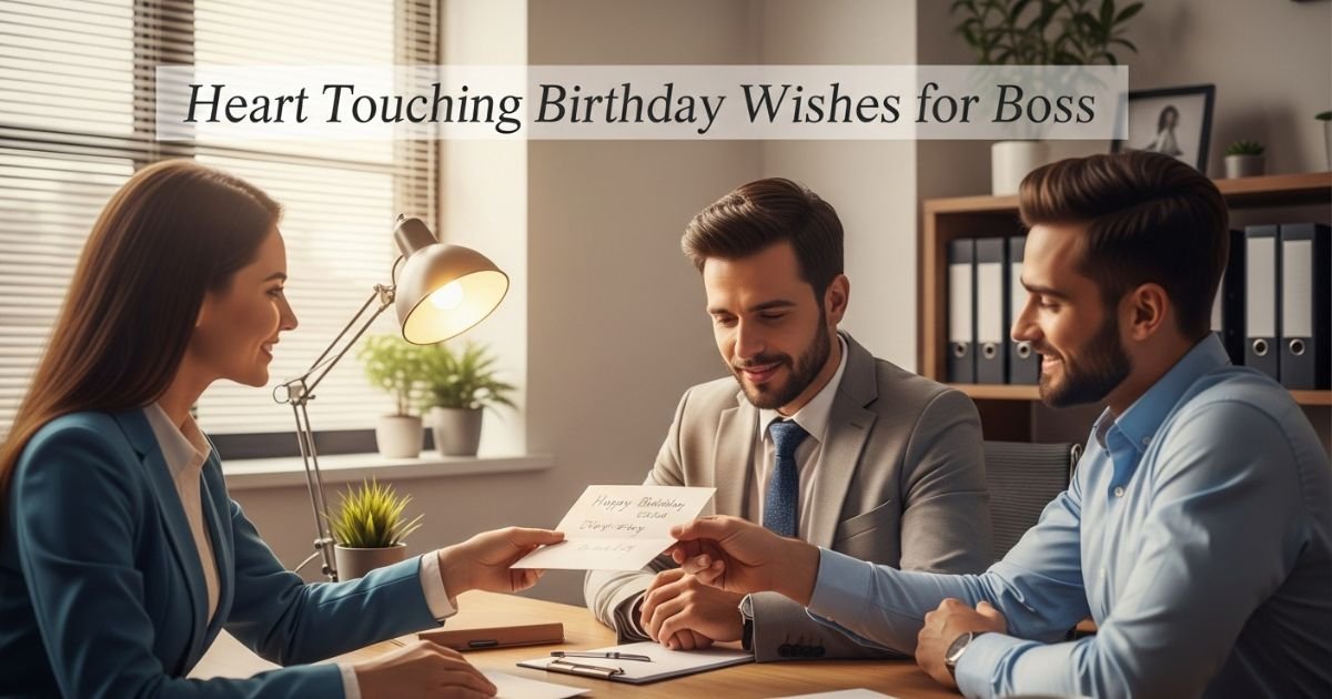 Heart Touching Birthday Wishes for Boss