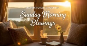 Inspirational & Positive Sunday Morning Blessings