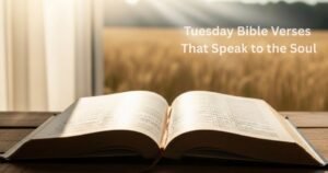 Tuesday Bible Verses That Speak to the Soul