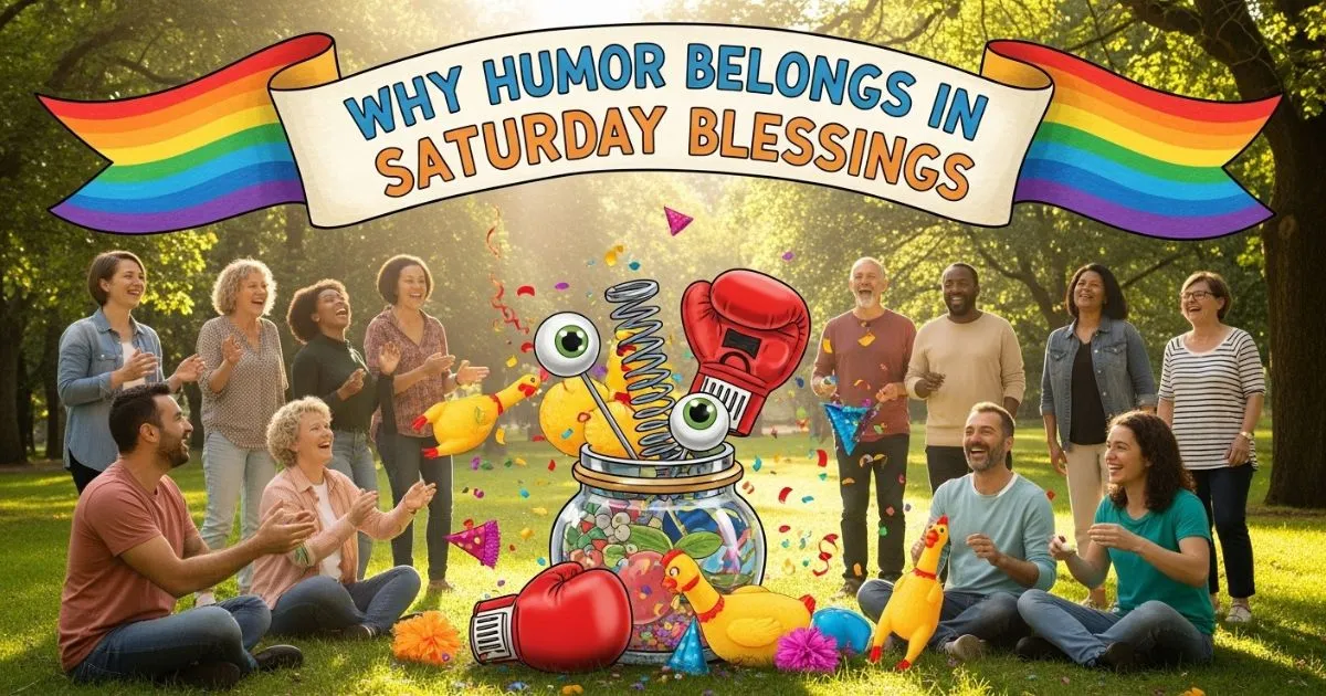 Why Humor Belongs in Saturday Blessings