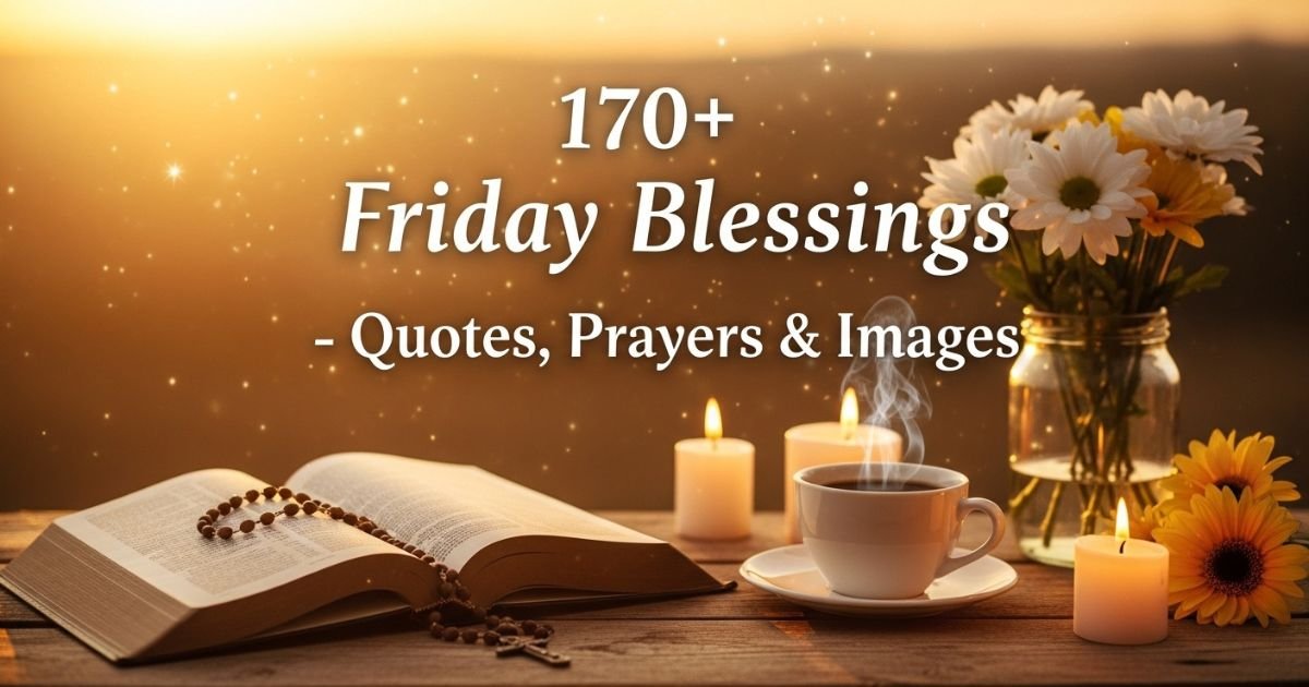 Friday Blessings – Quotes, Prayers & Images