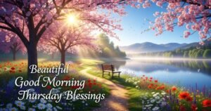 Beautiful Good Morning Thursday Blessings