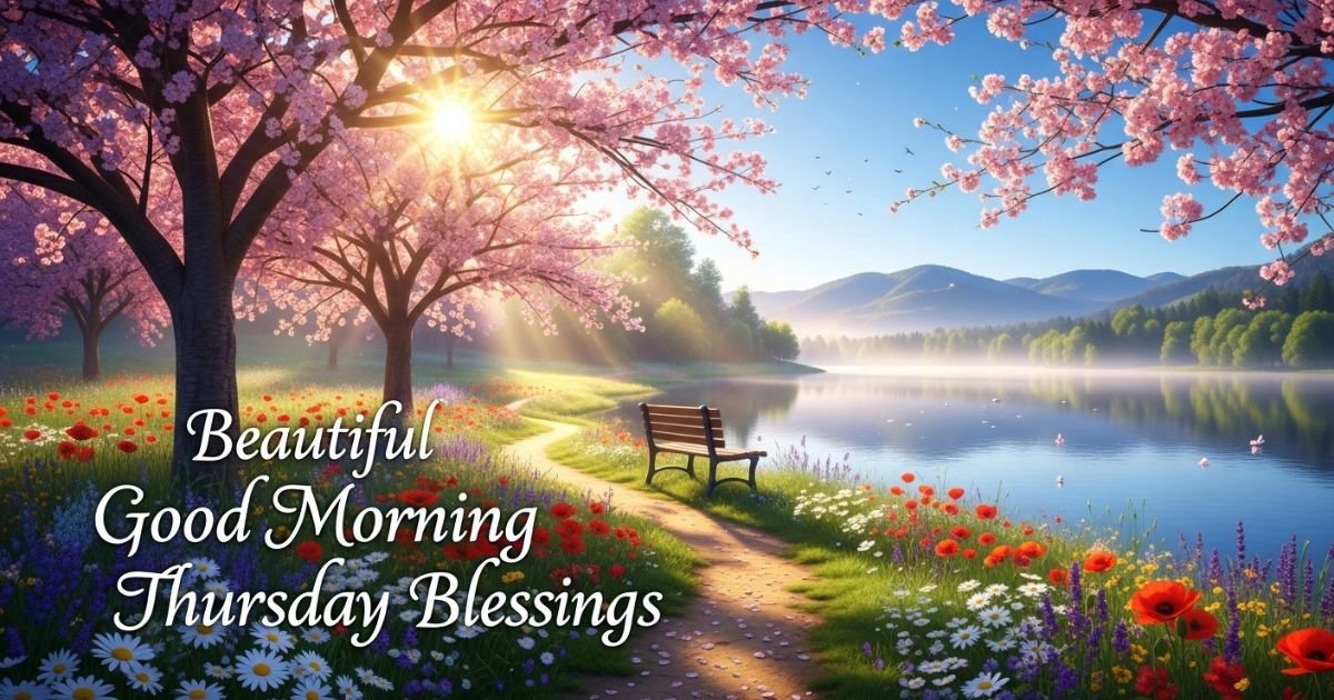 Beautiful Good Morning Thursday Blessings