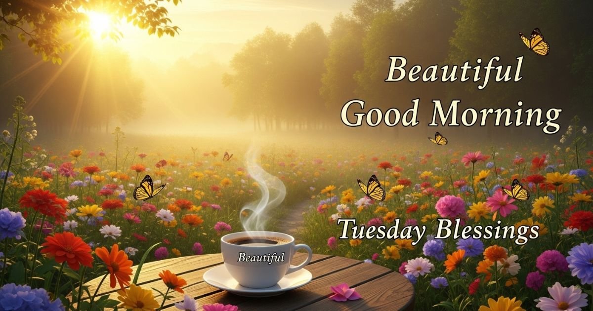 Beautiful Good Morning Tuesday Blessings