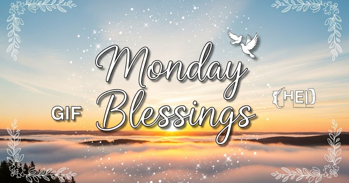 Beautiful Monday Blessings Images, GIFs, and Wishes