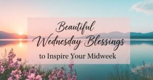 Beautiful Wednesday Blessings Images to Inspire Your Midweek