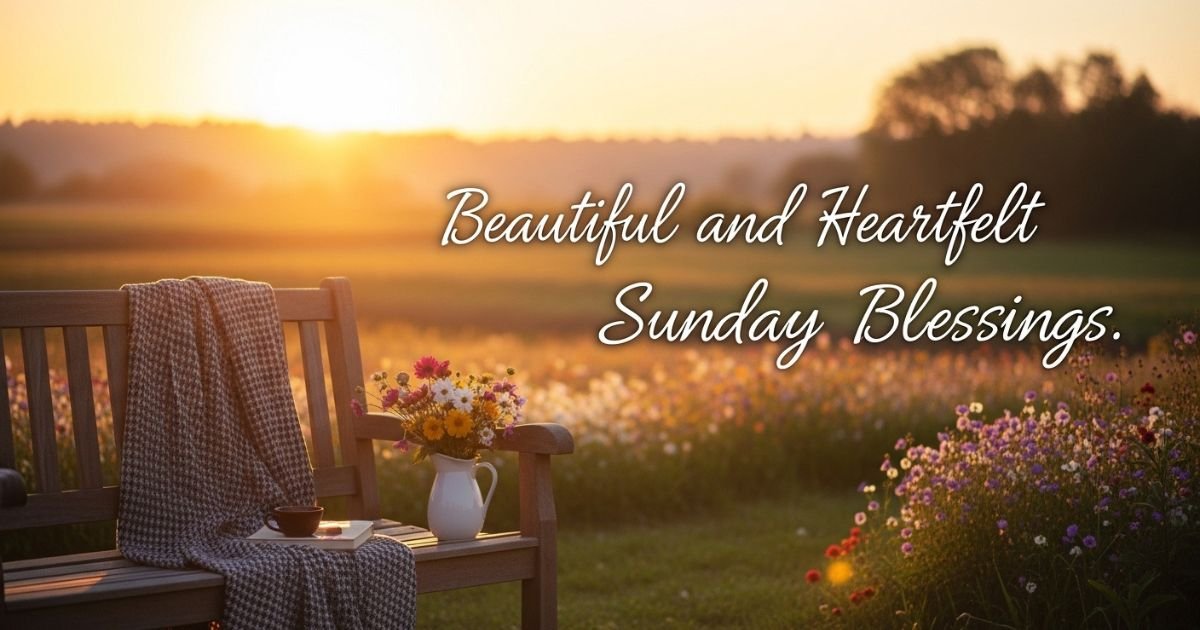 Beautiful and Heartfelt Sunday Blessings