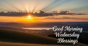 Best Good Morning Wednesday Blessings to Kickstart Your Day