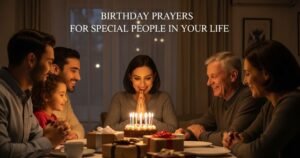 Birthday Prayers for Special People in Your Life