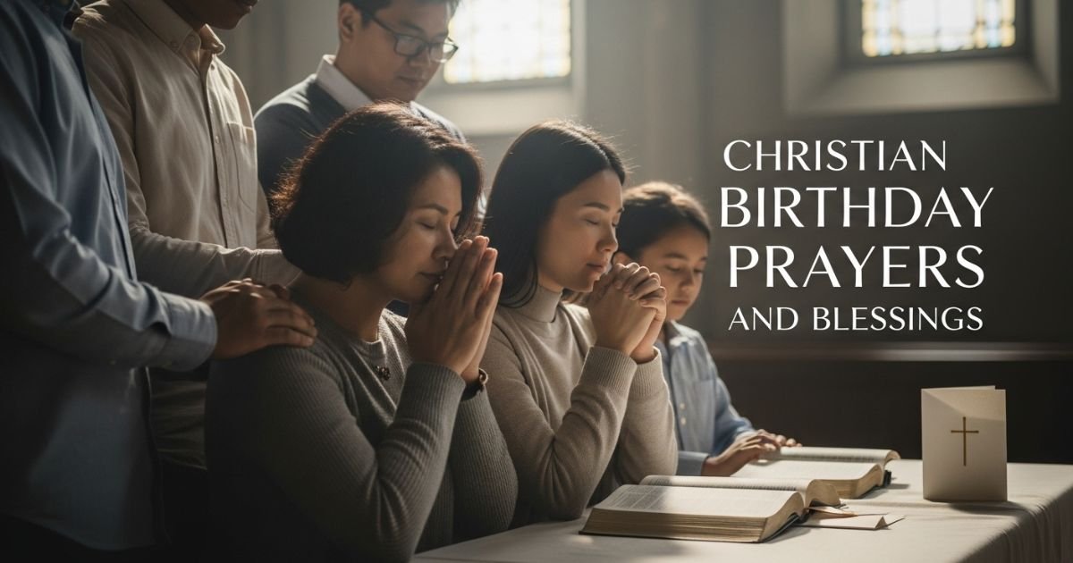 Christian Birthday Prayers and Blessings