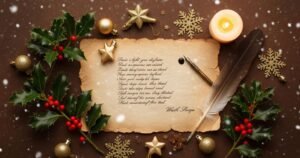 Christmas Prayers as Poetry