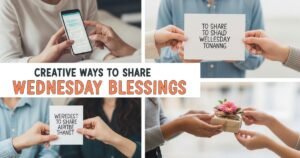 Creative Ways to Share Wednesday Blessings