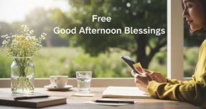 Free Good Afternoon Blessings