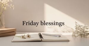 Friday Blessings Quotes (Short, Cute & Powerful)