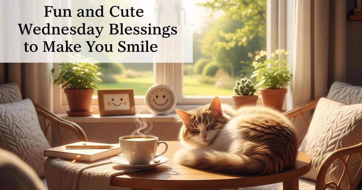 Fun and Cute Wednesday Blessings to Make You Smile