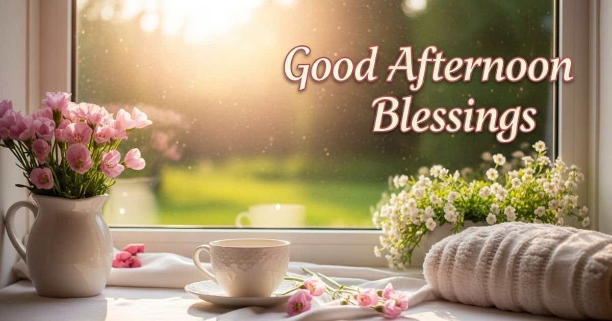 Good Afternoon Blessings: Share the Joy of Your Day