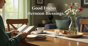 Good Friday Afternoon Blessings