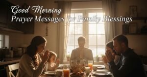 Good Morning Prayer Messages for Family Blessings