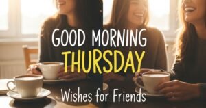 Good Morning Thursday Wishes for Friends