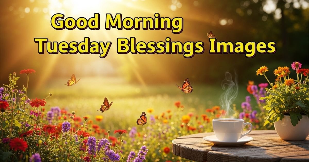 Good Morning Tuesday Blessings Images
