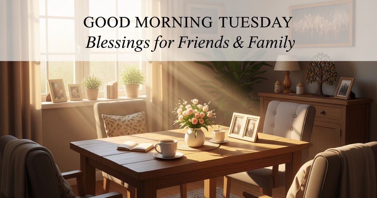 Good Morning Tuesday Blessings for Friends & Family