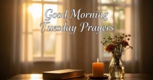 Good Morning Tuesday Prayers