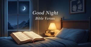 Good Night Bible Verses