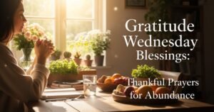 Gratitude Wednesday Blessings: Thankful Prayers for Abundance