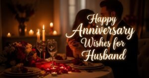Happy Anniversary Wishes for Husband
