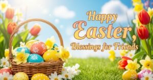 Happy Easter, Blessings for Friends
