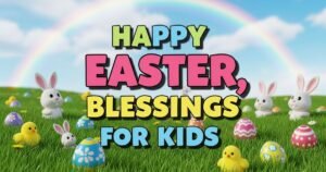 Happy Easter, Blessings for Kids