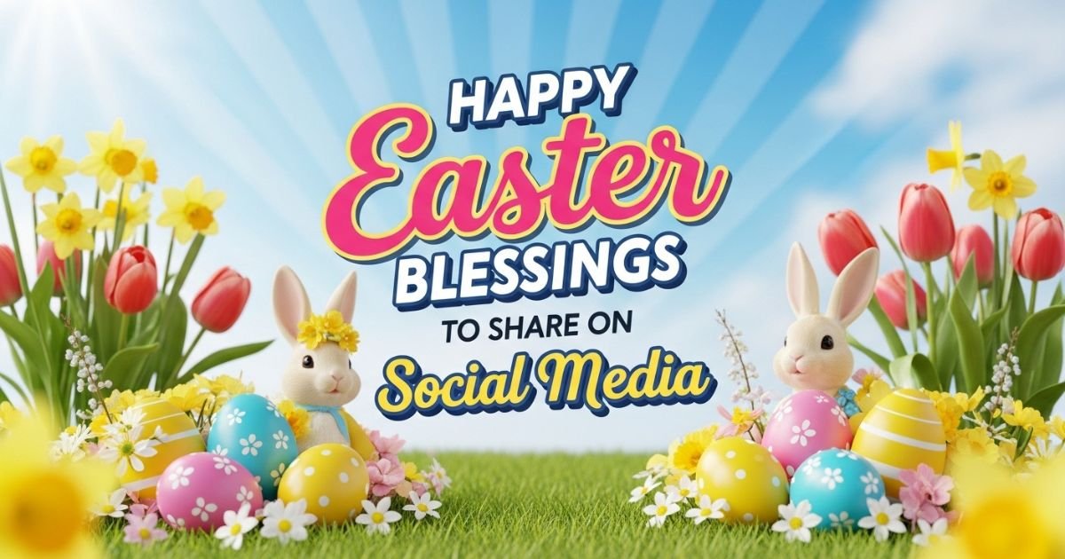 Happy Easter Blessings to Share on Social Media