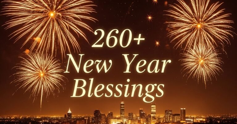 Happy New Year Blessings: Share Messages with Friends