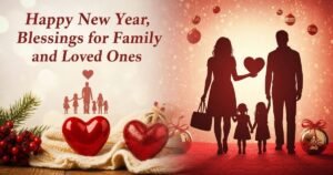 Happy New Year, Blessings for Family and Loved Ones