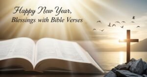Happy New Year, Blessings with Bible Verses