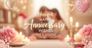 Heartfelt Happy Anniversary Wishes for a Couple