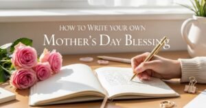 How to Write Your Own Mother’s Day Blessing