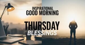 Inspirational Good Morning Thursday Blessings
