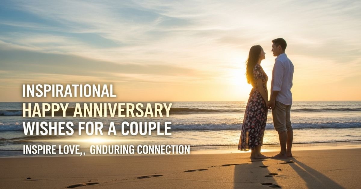 Inspirational Happy Anniversary Wishes for a Couple